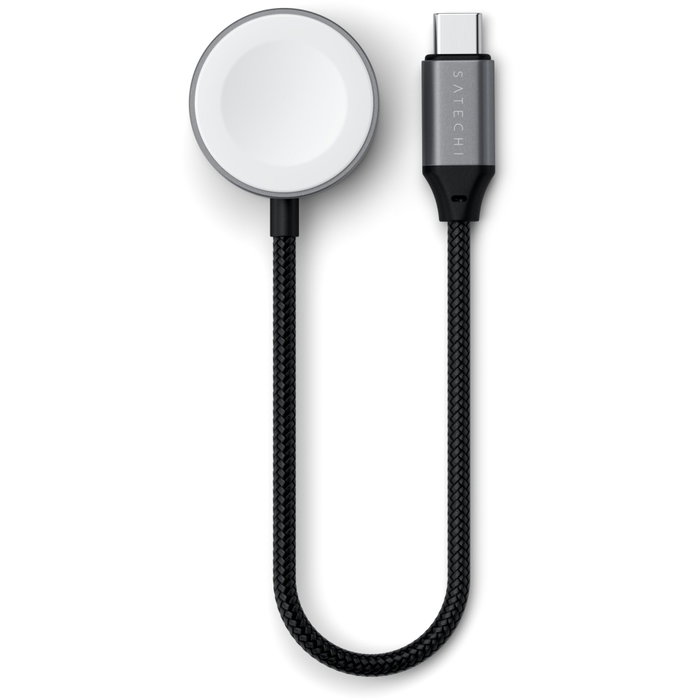 Satechi Cable de Carga Rápida Magnética USB-C para Apple Watch Blanco / Gris Satechi Cable de Carga Rápida Magnética USB-C para Apple Watch Blanco / Gris