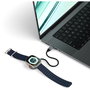 Satechi Cable de Carga Rápida Magnética USB-C para Apple Watch Blanco / Gris