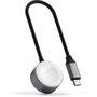 Satechi Cable de Carga Rápida Magnética USB-C para Apple Watch Blanco / Gris