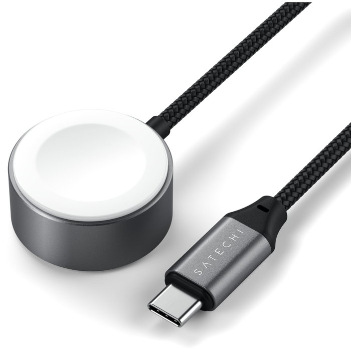 Satechi Cable de Carga Rápida Magnética USB-C para Apple Watch Blanco / Gris Satechi Cable de Carga Rápida Magnética USB-C para Apple Watch Blanco / Gris