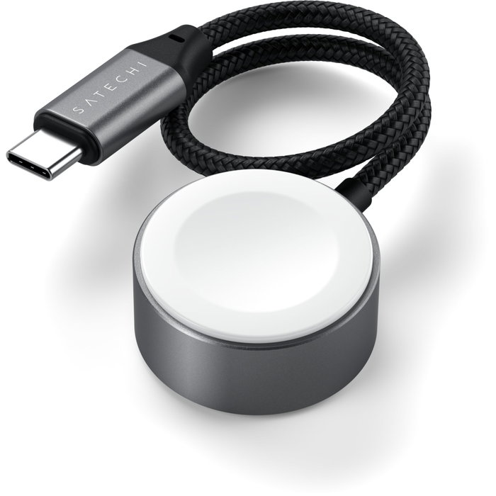 Satechi Cable de Carga Rápida Magnética USB-C para Apple Watch Blanco / Gris Satechi Cable de Carga Rápida Magnética USB-C para Apple Watch Blanco / Gris