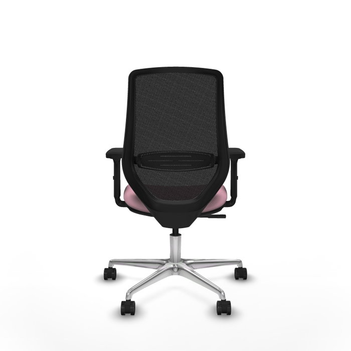 PIQUERAS Y CRESPO Silla de oficina Mardos con mecanismo Sincro, Rosa y Negro PIQUERAS Y CRESPO Silla de oficina Mardos con mecanismo Sincro, Rosa y Negro