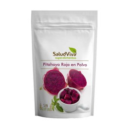 Salud Viva Pitahaya Roja en Polvo 125g - Fruta del Dragón Liofilizada