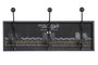 DKD Home Decor Perchero de Pared Cenefa Colonial Negro