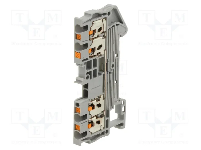 PHOENIX CONTACT XT1.5-QUATTRO Conector de carril de 1 vía PHOENIX CONTACT XT1.5-QUATTRO Conector de carril de 1 vía