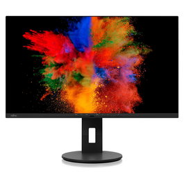 Fujitsu P2711 TS Monitor 27" QHD IPS 2560x1440 5ms HDMI DP USB-C Altavoces Pivot Negro
