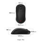 Zowie ZOWIE U2-DW 4K Ratón Inalámbrico Gaming Negro