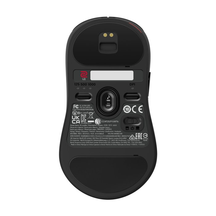 Zowie U2-DW 4K Ratón Inalámbrico Gaming Negro Zowie U2-DW 4K Ratón Inalámbrico Gaming Negro