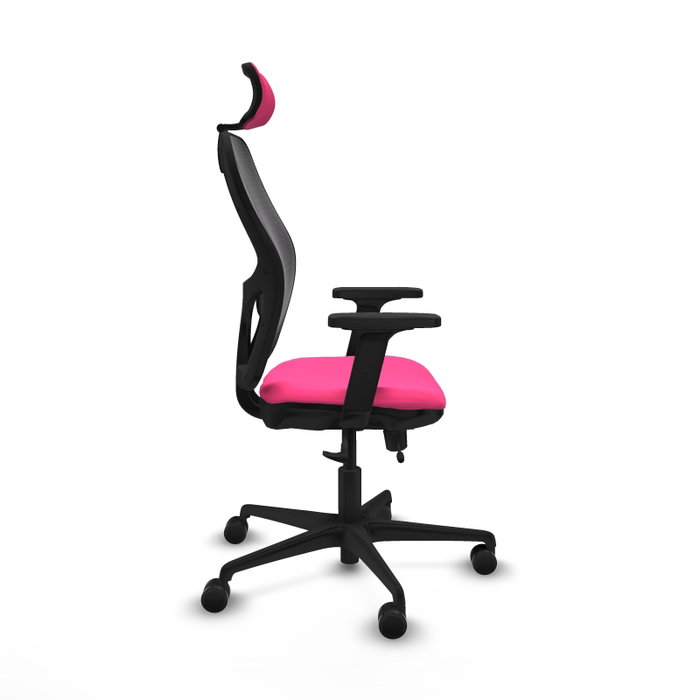 PIQUERAS Y CRESPO Silla de oficina Jorquera Rosa y Negro PIQUERAS Y CRESPO Silla de oficina Jorquera Rosa y Negro