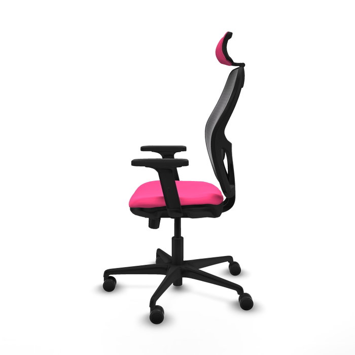 PIQUERAS Y CRESPO Silla de oficina Jorquera Rosa y Negro PIQUERAS Y CRESPO Silla de oficina Jorquera Rosa y Negro