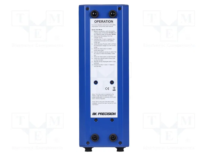B&K PRECISION BK603B Probador de Batería de Plomo Ácido con Pantalla LCD