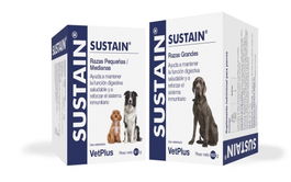 Sustain Razas Pequeñas-Medianas para Perros, 30 Sobres de 2,7 gr