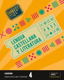 EDELVIVES, Cuaderno Lengua Castellana 4º Primaria Fanfest 2023 - AA.VV