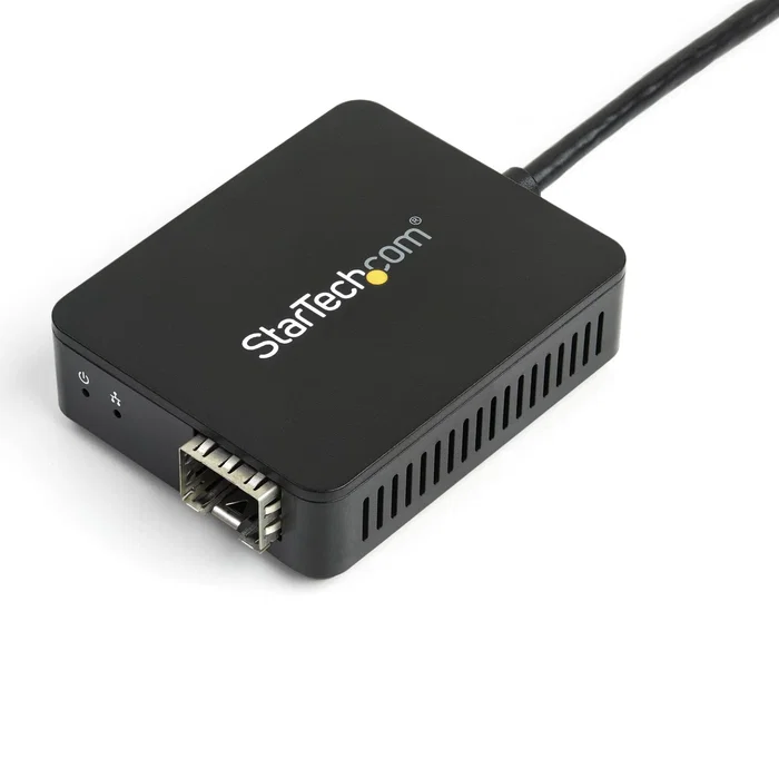 StarTech.com Adaptador USB 3.0 a Fibra Óptica Gigabit con Ranura SFP Abierta - US1GA30SFP - Conversor 1000Mbps para Portátil, Windows, Mac