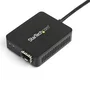 StarTech.com Adaptador USB 3.0 a Fibra Óptica Gigabit con Ranura SFP Abierta - US1GA30SFP - Conversor 1000Mbps para Portátil, Windows, Mac