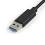 StarTech.com Adaptador USB 3.0 a Fibra Óptica Gigabit con Ranura SFP Abierta - US1GA30SFP - Conversor 1000Mbps para Portátil, Windows, Mac