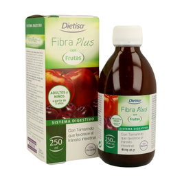 Dietisa Fibra Plus con Frutas 250ml - Laxante Natural para Tránsito Intestinal