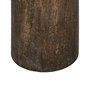 Portavelas Oro Envejecido Metal 18 X 18 X 65 cm