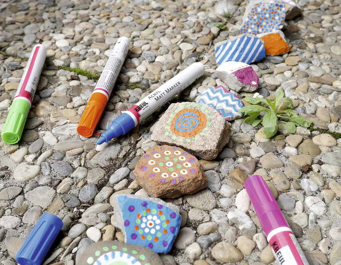 Kreul MATT MARKER rotulador acrílico mate rojo medium Kreul MATT MARKER rotulador acrílico mate rojo medium