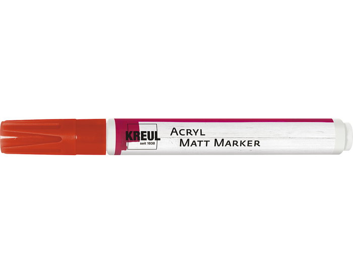 Kreul MATT MARKER rotulador acrílico mate rojo medium Kreul MATT MARKER rotulador acrílico mate rojo medium