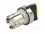 SIEMENS Interruptor Rotativo 22mm Amarillo 1 Posición Estable