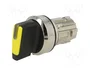 SIEMENS Interruptor Rotativo 22mm Amarillo 1 Posición Estable