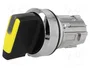 SIEMENS Interruptor Rotativo 22mm Amarillo 1 Posición Estable