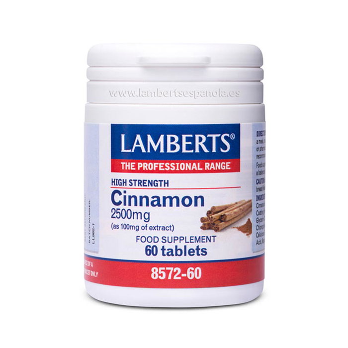 Lamberts Canela 2500mg 60 tabletas Lamberts Canela 2500mg 60 tabletas