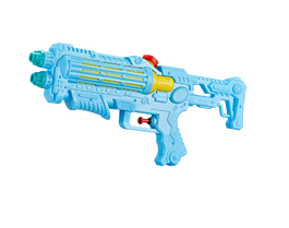 Marbueno Pistola de Agua Plástico Presión Color Azul 35x15,5 cm de Jardín, Piscina y Playa MARBUENO SUMMER 10379A