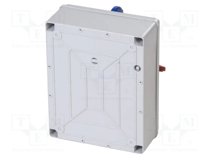 PAWBOL Cuadro de distribución IP44 ABS con tomas CEE