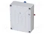 PAWBOL Cuadro de distribución IP44 ABS con tomas CEE