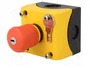 Eaton M22-PVS/KC11/IY NOT- 216523 HALT/AUS-Taste d38mm schlssel