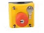 Eaton M22-PVS/KC11/IY NOT- 216523 HALT/AUS-Taste d38mm schlssel
