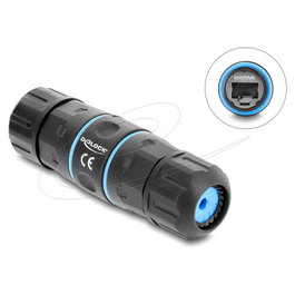 DeLOCK 90658 Conector RJ45 Cat.6A con rosca M20 x 1,5 mm IP68