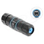 DeLOCK 90658 Conector RJ45 Cat.6A con rosca M20 x 1,5 mm IP68