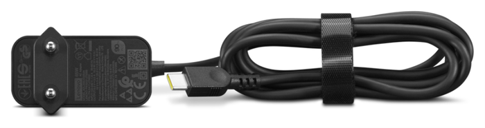 Lenovo Adaptador de Pared USB-C 65W Negro 4X21L54610 Lenovo Adaptador de Pared USB-C 65W Negro 4X21L54610
