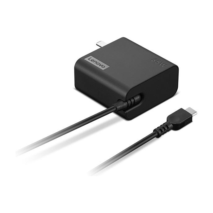 Lenovo Adaptador de Pared USB-C 65W Negro 4X21L54610 Lenovo Adaptador de Pared USB-C 65W Negro 4X21L54610