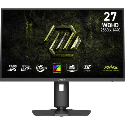 MSI MAG 274QPF X32 Monitor Gaming 27 pulgadas Quad HD 320Hz Rapid IPS