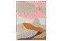 DKD Home Decor Cuadro Abstracto 3D Multicolor y Mostaza 60x80 cm