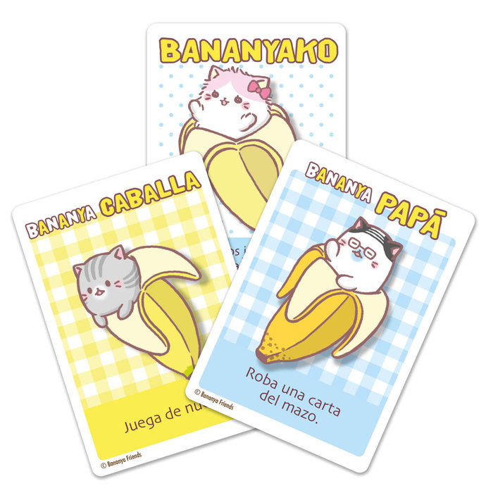 SD GAMES Juego de Cartas Bananya Español +8 Años 2-4 Jugadores 20-30 Minutos