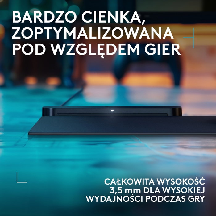 Logitech Powerplay 2 Alfombrilla Gaming con Carga Inalámbrica, Negro