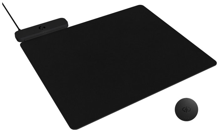 Logitech Powerplay 2 Alfombrilla Gaming con Carga Inalámbrica, Negro