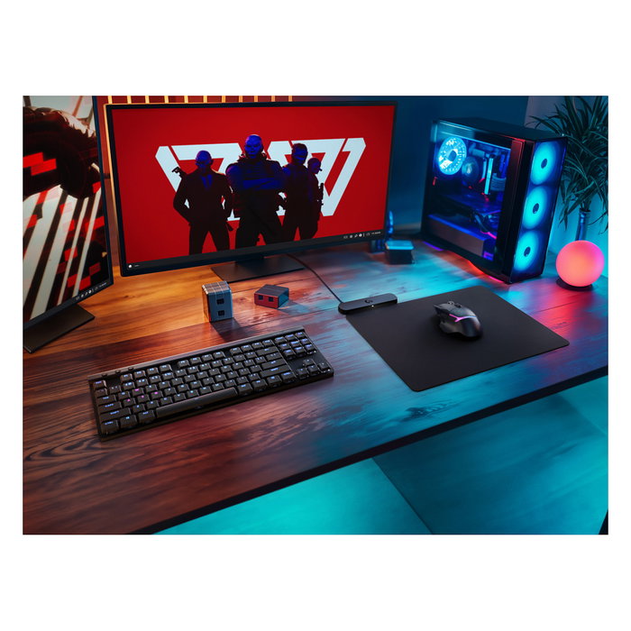 Logitech Powerplay 2 Alfombrilla Gaming con Carga Inalámbrica, Negro