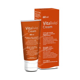 VITAE Crema 60 Ml para Sobrecarga Muscular y Fatiga, Testado Dermatológicamente