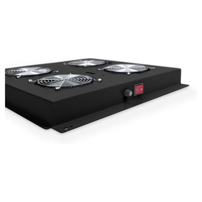 Digitus Unidad de Refrigeración de Techo Unique/Dynamic 4 Ventiladores Negro