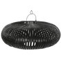 DKD Home Decor Pantalla de Bambú 80x80x30 con Techo Negro