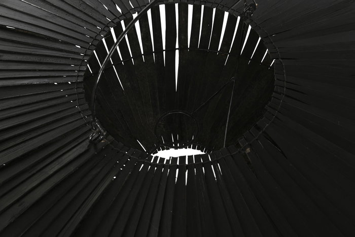 DKD Home Decor Pantalla Negro Bambu 80 x 30 x 80 cm Pantalla fibra 23