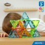Geomag Fichas Gemas Vehículos con Efecto Cristal - 24 piezas