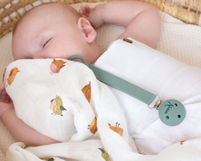 KioKids Sujetachupetes Pinza Silicona Sage +0 meses KioKids Sujetachupetes Pinza Silicona Sage +0 meses