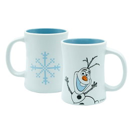 Disney Frozen: El reino del hielo Taza con relieve en 3D Olaf 360 ml